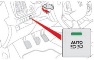 Citroen DS5. Automatisches Fernlicht