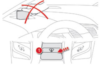 Citroen DS5. Head-up-Display