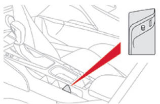 Citroen DS5. Manuelle Zentralverriegelung