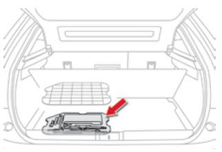 Citroen DS5. Zugang zum Werkzeug