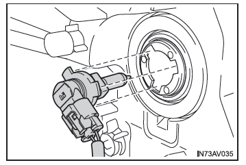 Toyota Avensis. Scheinwerfer (Halogenlampen)