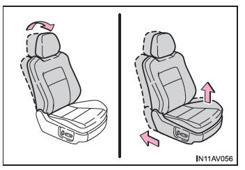 Toyota Avensis. Beim Anbringen eines Kindersitzes auf dem Beifahrersitz