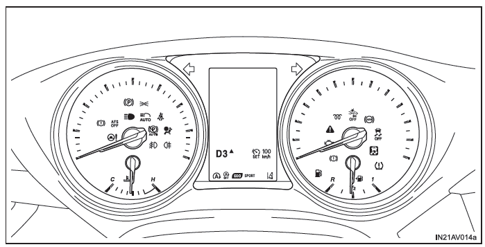 Toyota Avensis. Fahrzeuge mit Farbdisplay