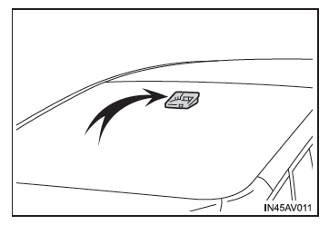 Toyota Avensis. Frontsensor