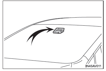 Toyota Avensis. Frontsensor