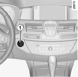 Renault Laguna. Automatikfunktion