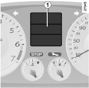 Renault Laguna. Menü für persönliche Einstellungen am Fahrzeug