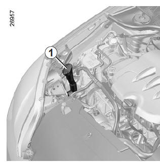 Renault Laguna. Vorratsbehälter Frontscheiben-/Scheinwerfer-Waschanlage