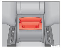 Seat Exeo. Abb. 121 Aschenbecher hinten