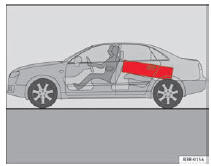 Seat Exeo. Abb. 113 Legen Sie schwere Gegenstände möglichst weit nach vorn.