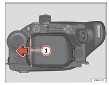 Seat Exeo. Abb. 196 Abblendlicht