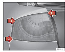 Seat Exeo. Abb. 214 Heckleuchte einbauen